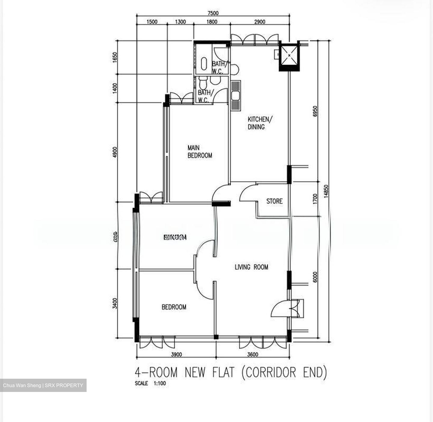 Blk 403 Ang Mo Kio Avenue 10 (Ang Mo Kio), HDB 4 Rooms #517527761